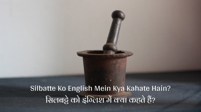 Silbatte Ko English Mein Kya Kahate Hain