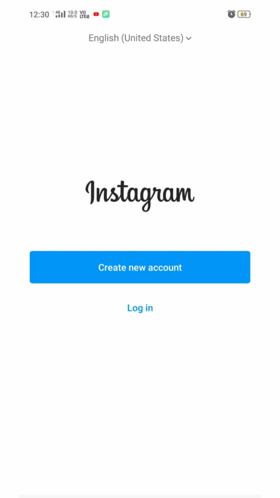 instagram new account