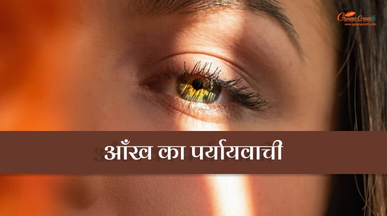 Aankh Ka Paryayvachi Shabd