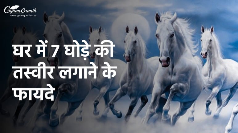 घर में घोड़े की तस्वीर लगाने के फायदे