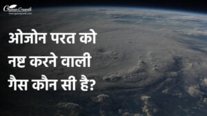 ओजोन परत को नष्ट करने वाली गैस कौन सी है
