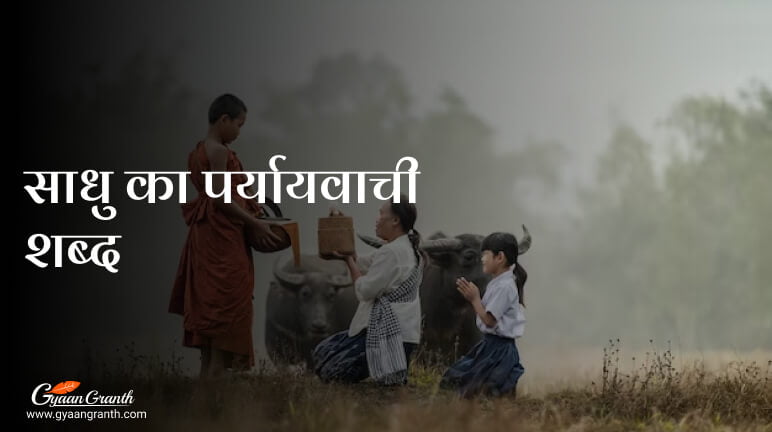 साधु का पर्यायवाची शब्द