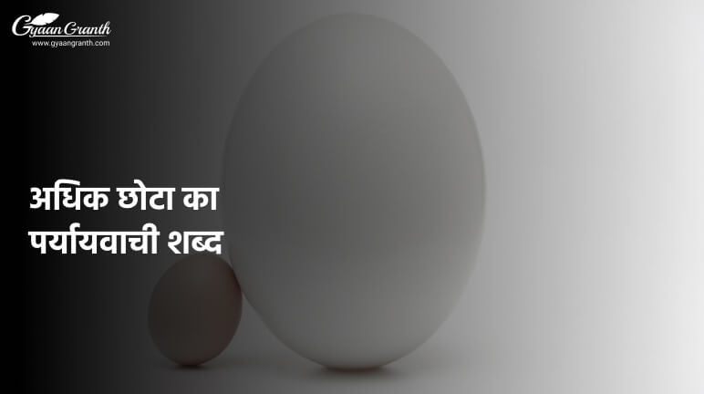 अधिक छोटा का पर्यायवाची शब्द