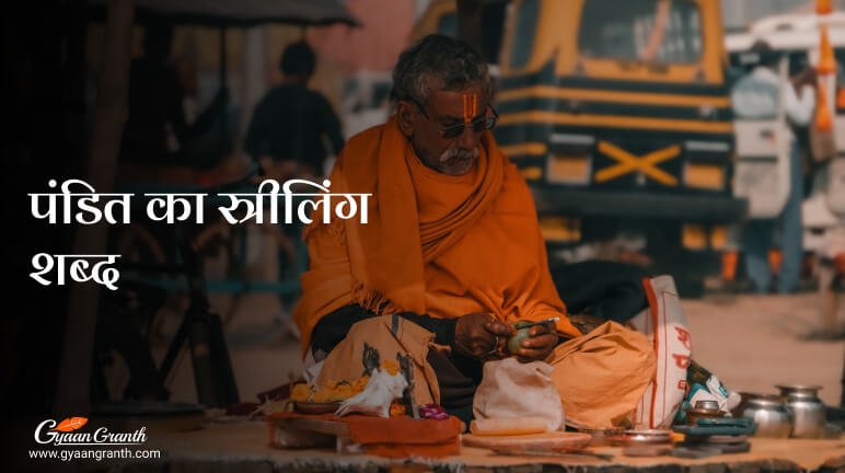 पंडित का स्त्रीलिंग शब्द