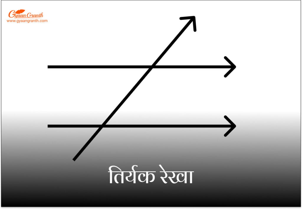 तिर्यक रेखा