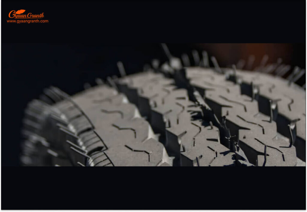 रबर के टायरों में छोटे-छोटे बाल क्यों होते हैं?