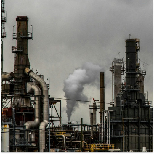 उद्योगों में 